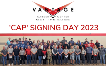 Vantage seniors and their employers celebrate In-Demand Jobs Week.