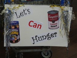 Food Drive Blitz to be held Friday, Sept. 30th!