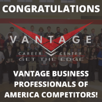 Congratulations Vantage Business Professionals of America Competitors
