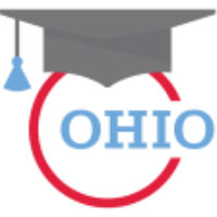 picture of graduation cap and tassle on the word OHIO