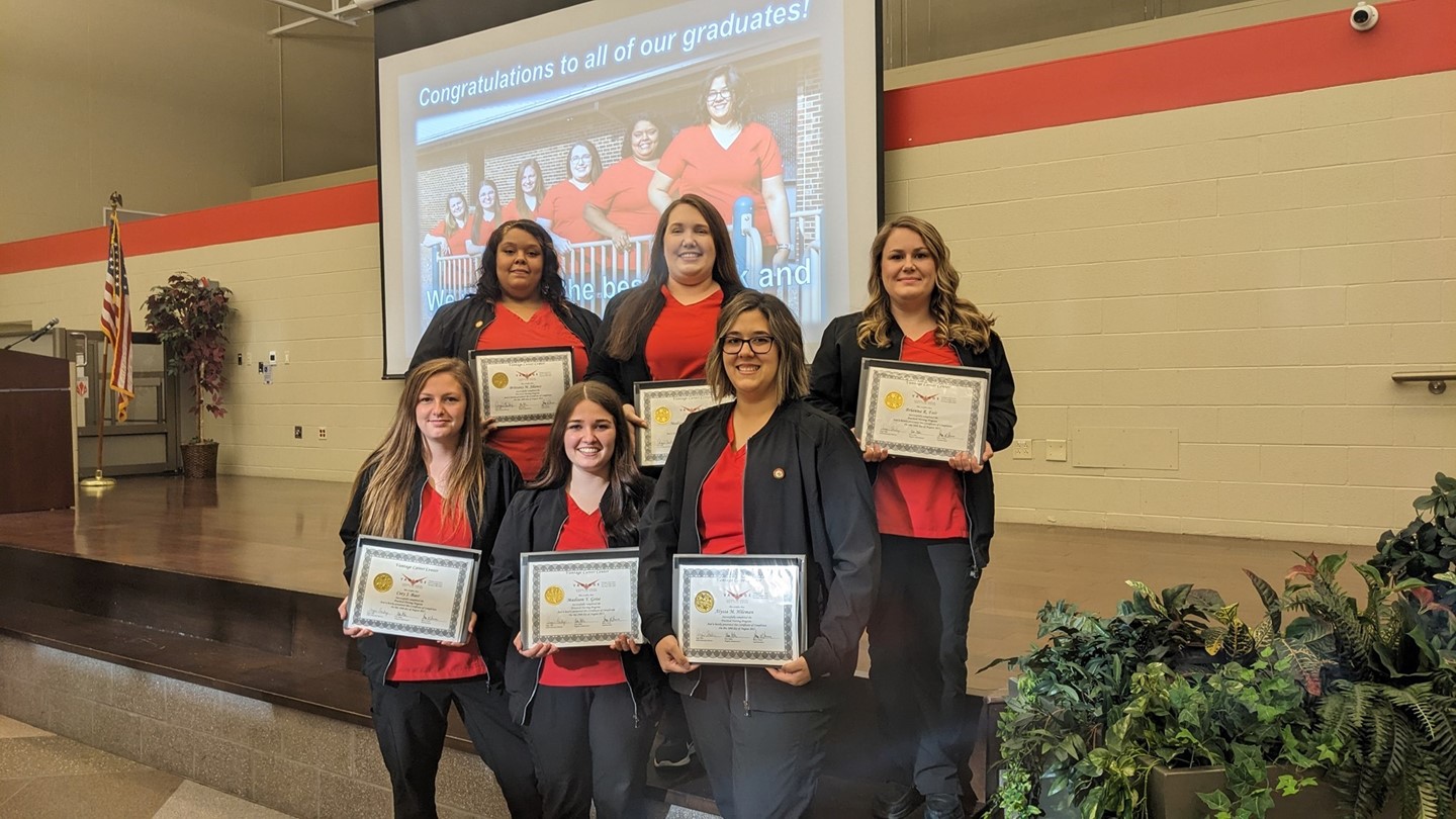 Vantage Adult Education Practical Nursing Graduates. 