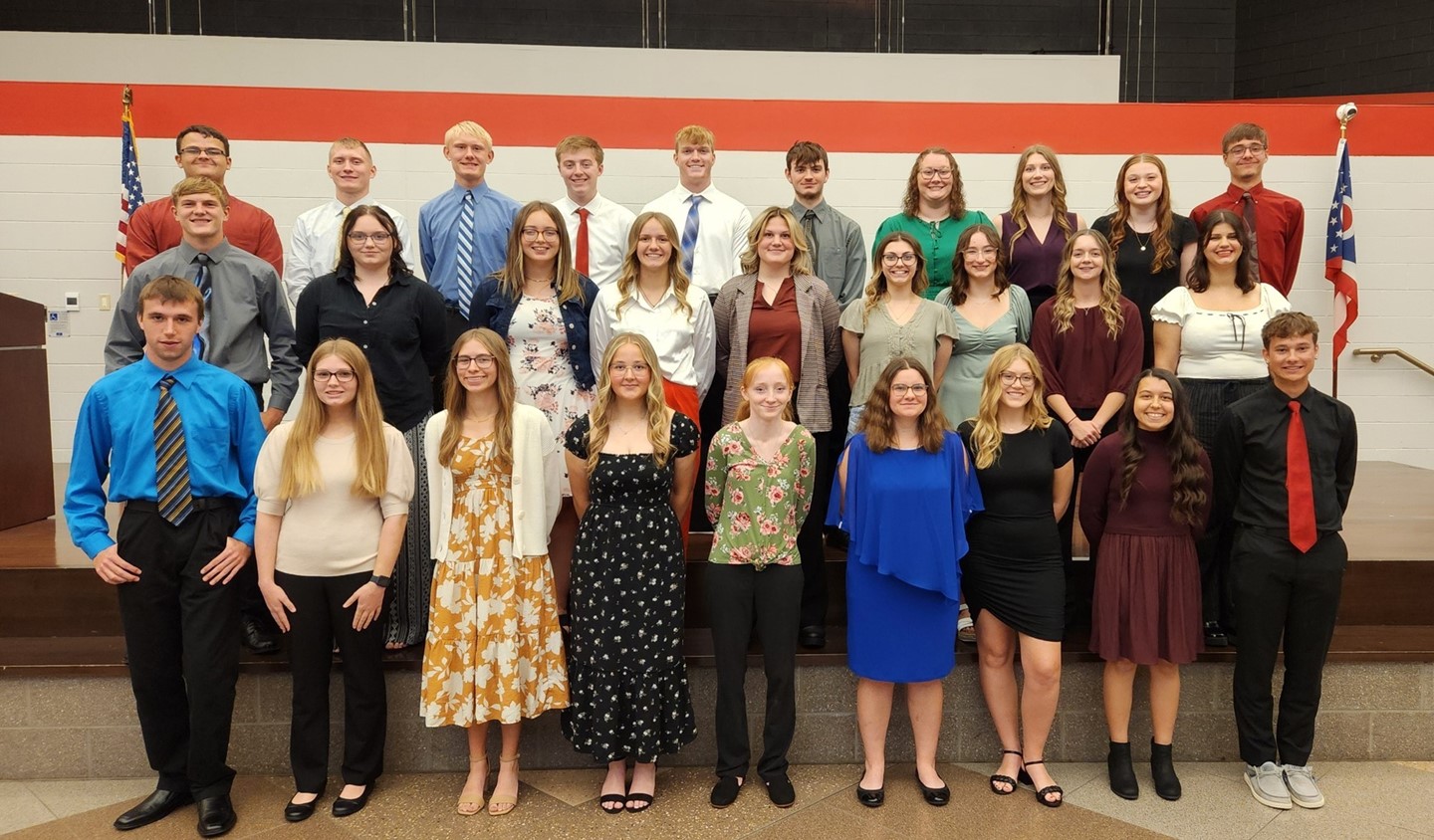 Vantage 2024 National Technical Honor Society Inductees. 