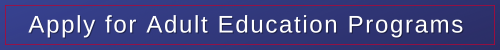 Logo that links to adult education application